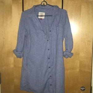 Light blue shirt dress WITH POCKETS :0